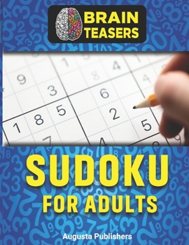 Paperback SUDOKU For Adults [Large Print] Book
