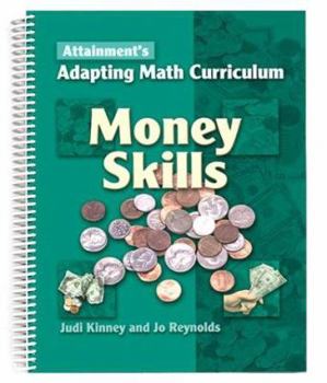 Spiral-bound Adapting Math Curriculum: Money Skills Book