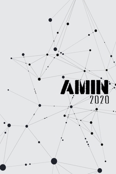 Terminkalender 2020: Für Amin personalisierter Taschenkalender und Tagesplaner ca DIN A5 | 376 Seiten | 1 Seite pro Tag | Tagebuch | Wochenplaner (German Edition)