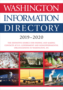 Hardcover Washington Information Directory 2019-2020 Book
