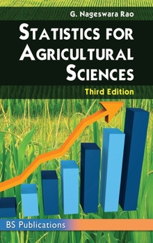 Hardcover Statistics for Agricultural Sciences Book