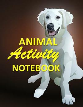 Paperback Animal Activity Notebook: Show Dog fun/funny Book