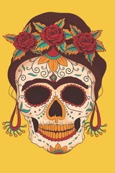 Paperback Scary Day Of The Dead Sugar Skull Funny Cinco de Mayo Book