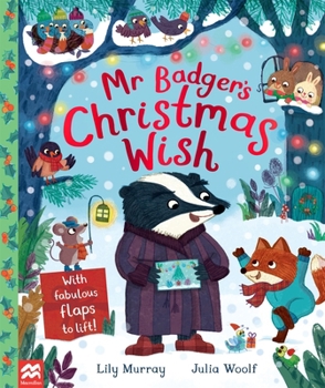 Paperback Mr Badger's Christmas Wish Book