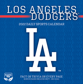 Calendar Los Angeles Dodgers 2022 Box Calendar Book