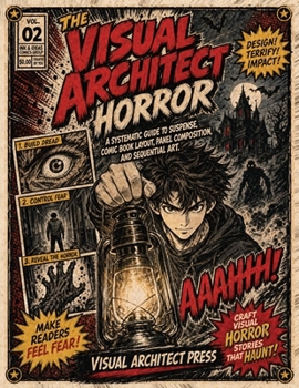 Paperback The Visual Architect: Horror - A Systematic Guide to Suspense, Comic Book Layout, Panel Composition, and Sequential Art Book