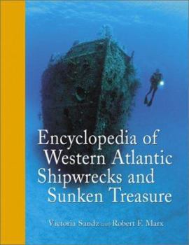 Hardcover Encyclopedia of Western Atlantic Shipwrecks and Sunken Treasure Book
