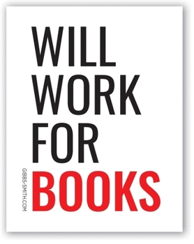 Paperback Will Work for Books Sticker Book