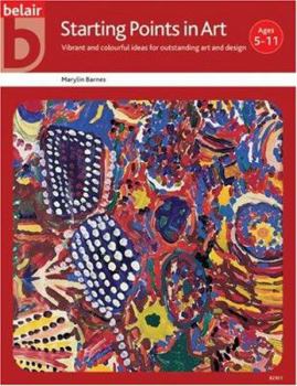 Paperback Belair World of Display Starting Points in Art Book