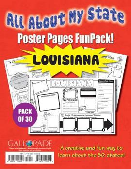 Hardcover All about My State-Louisiana Funpack (Pack of 30) Book