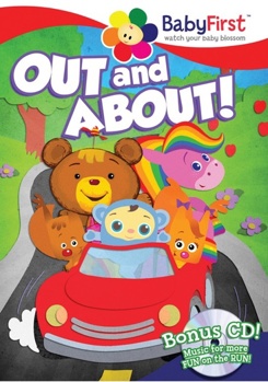 DVD Babyfirst: Out & About - Entertainment On The Go Book