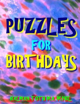Paperback Puzzles for Birthdays: 133 Large Print Themed Word Search Puzzles Book