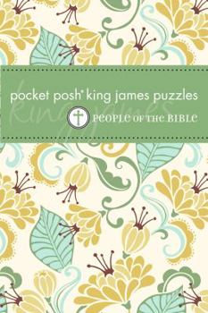 Paperback Pocket Posh King James Puzzles: People of the Bible Book