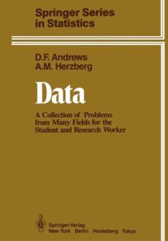 Paperback Data: A Collection of Problems from Many Fields for the Student and Research Worker Book