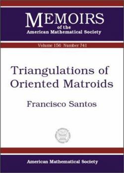 Paperback Triangulations of Oriented Matroids Book