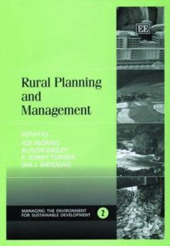 Hardcover Rural Planning and Management (Managing the Environment for Sustainable Development series, 2) Book