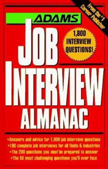 Paperback Adams Job Interview Almanac Book
