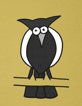 Notebook: 8.5 x 11 inches, lined paper, 110 pages (bird notebook/journal/composition book).