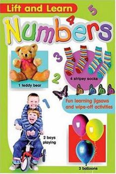 Board book Lift and Learn Numbers Book