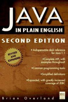 Paperback Java in Plain English Book
