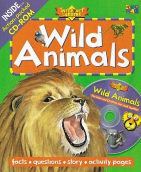 Hardcover Wild Animals [With CDROM] Book