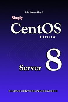 Paperback Simply Centos Linux server 8 Book