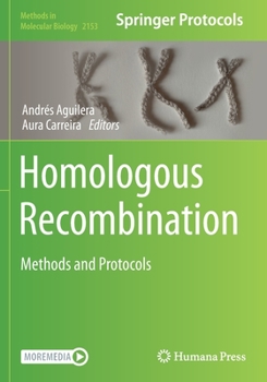 Paperback Homologous Recombination: Methods and Protocols Book