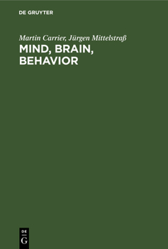 Hardcover Mind, Brain, Behavior [Large Print] Book