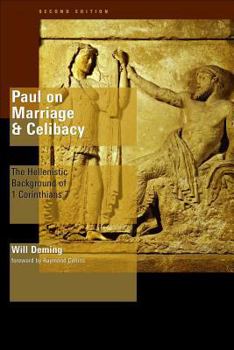 Paperback Paul on Marriage and Celibacy: The Hellenistic Background of 1 Corinthians 7 Book