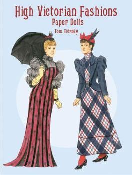 Paperback High Victorian Fashions Paper Dolls Book