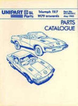 Paperback Triumph Tr7 Parts Catalogue 1979 Onwards Book