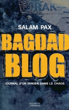 Paperback Bagdad Blog [French] Book