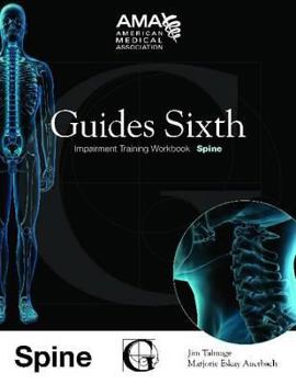 Paperback Guides Sixth Impairment Training Workbook: Spine Book