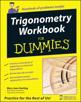 Paperback Trigonometry Workbook for Dummies Book