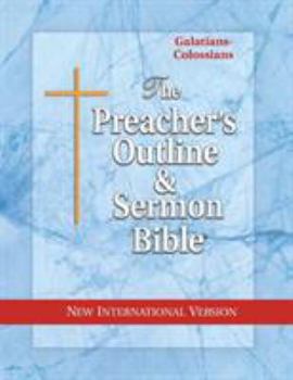 Paperback Preacher's Outline & Sermon Bible-NIV-Galatians-Colossians Book