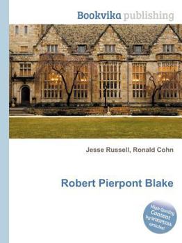 Paperback Robert Pierpont Blake Book