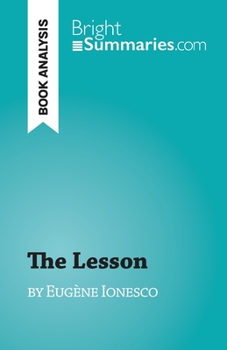 Paperback The Lesson: by Eugène Ionesco Book