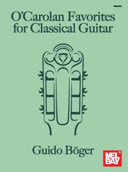 Paperback O'Carolan Favorites for Classical Guitar Book