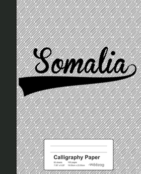 Paperback Calligraphy Paper: SOMALIA Notebook Book