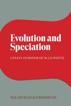 Paperback Evolution and Speciation: Essays in Honor of M. J. D. White Book