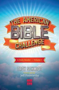 Hardcover The American Bible Challenge, Volume 1: A Daily Reader Book
