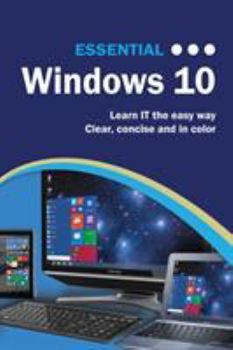 Paperback Essential Windows 10 Book