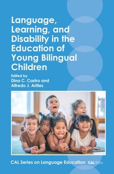 Paperback Language, Learning, and Disability in the Education of Young Bilingual Children Book