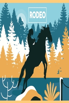 Rodeo: Vintage Horse Cowboy Book Notepad Notebook Composition and Journal Gratitude Dot Diary