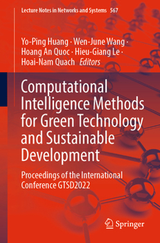 Paperback Computational Intelligence Methods for Green Technology and Sustainable Development: Proceedings of the International Conference Gtsd2022 Book