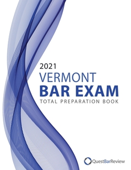 Paperback 2021 Vermont Bar Exam Total Preparation Book