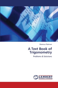 Paperback A Text Book of Trigonometry Book