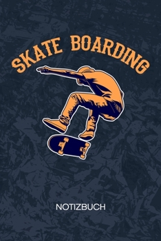 Paperback Skateboarding: Skateboarderin Notizbuch A5 Kariert - Skateboardfahrer Heft - Skateboarding Notizheft 120 Seiten KARO - Heelflip Notiz [German] Book