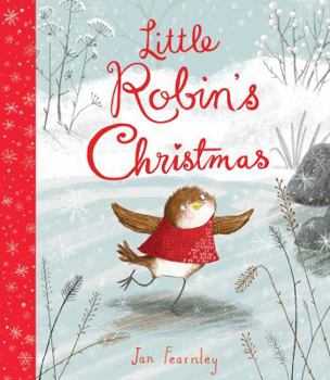 Hardcover Little Robin's Christmas Book