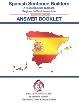 Paperback Spanish Sentence Builders - Answer Book - Second Edition Book